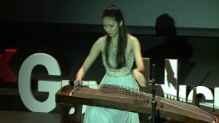 Chinese Zither Performance  Lily Liu  TEDxGunnHighSchool