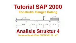 Tutorial SAP2000 Konstruksi Rangka Batang - Analisis Struktur 4