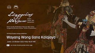 Pembukaan Pameran Lenggahing Harjuno - Wayang Wong Gana Kalajaya
