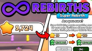 *NEW* BEST METHOD TO GET *MAX* SUPER REBIRTH IN ARM WRESTLE SIMULATOR NEW REBIRTHS AND MUCH MORE