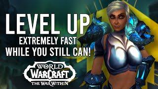 Leveling Is INSANELY Fast In Pre-Patch Catch-Up NOW Ahead Of The War Within Expansion