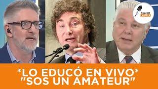 EL ECONOMISTA MONTEVERDE LE TIRÓ UN BOMBAZO EN LA CARA A NOVARESIO Y LO EDUCÓ “SOS UN AMATEUR”