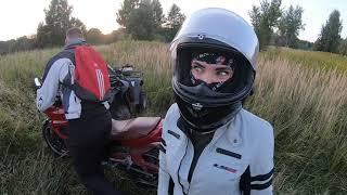 Yamaha TDM 850 BMW R1100GS Трипчик по лесу