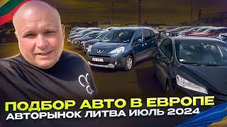 Подбор авто в Европе. Авторынок Литва июль 2024