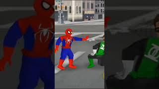 Super city short spiderman vs green lantern ending scene