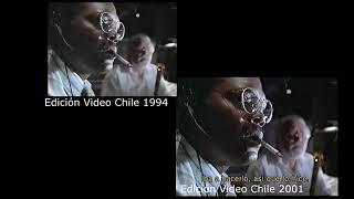 Jurassic Park  curioso corte en VHS video chile