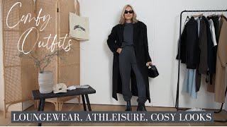 CASUAL OUTFIT IDEAS FOR  HOW TO STYLE LOUNGE ATHLEISURE AND COSY OUTFITS