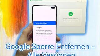 Google Sperre FRP Einfach Entfernen Umgehen - Alle Samsung Modelle