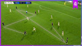 BEAUTIFUL TEAM GOAL by Hazard  Celtic - Real Madrid