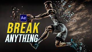 Break anything in After Effects  After Effects Shatter Tutorial