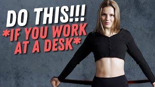 6 Easy Stretches YOU MUST DO if you work from home ROUNDED SHOULDERS