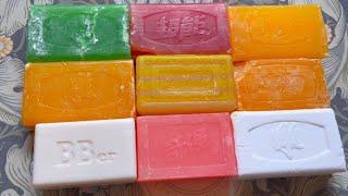 ASMR cutting dry soapoddly carving soapsatisfying relaxing crunchy soundsCrushing soap ASMR #2360