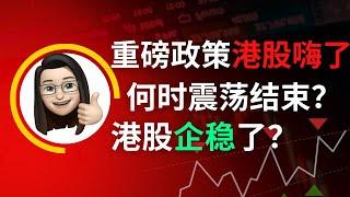 【美股港股】港股企稳回升？何时结束震荡？｜恆生指數 恆生科技指數