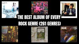 The Best Album Of Every Rock Genre 261 Genres