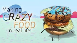 Making Crazy Food from Animatic Battle IN REAL LIFE