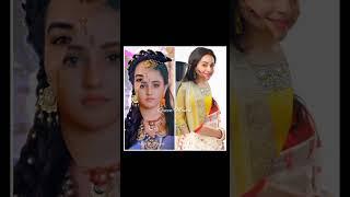 Radha Krishna serial all female Cast in Real life  part 1  #viral #status #ytshort #subcribe