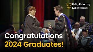 DeVry University Celebrates Graduates at 2024 Graduation Ceremony