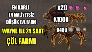 Yağma Peti ile 24 Saat Afk Çöl Farmı Metin2 TR #metin2 #metin2tr