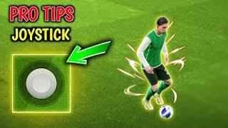 Pro Joystick Settings  Efootball 2024 Mobile Tips