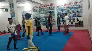 Karate training morning batch 08 #sachinkarate karate training  karate fight practice