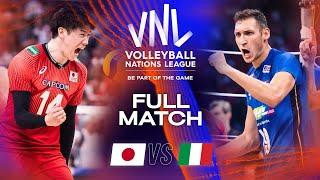  JPN vs.  ITA - Bronze Medal Match  Mens VNL 2023  Full Match