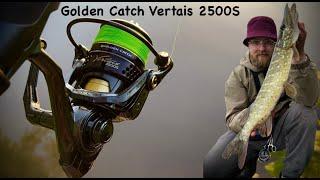 ЛОВЛЯ ЩУКИ ПІСЛЯ НЕРЕСТУНОВА КАТУШКА ВІД Golden Catch Vertais 2500S