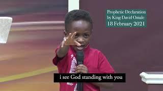 POWERFUL PROPHETIC DECLARATIONS FROM THE YOUNG PROPHET KING DAVID EMMANUEL OMALE