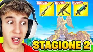 PRIMA VITTORIA NELLA NUOVA STAGIONE 2 DI FORTNITE  NUOVA MAPPA E NUOVE ARMI