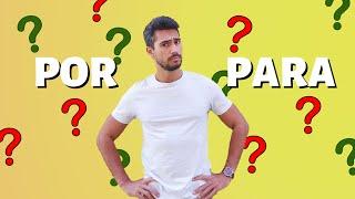 Por vs Para When to use which?  Learn European Portuguese
