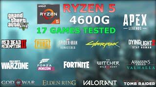 Ryzen 5 4600G Vega 7  17 Games Tested in 2022