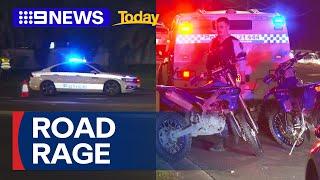 Teenage motorcyclist in hospital after road rage incident  9 News Australia