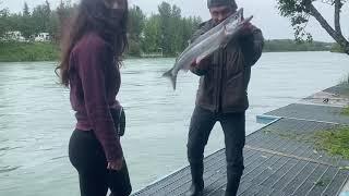 Flossing on the kenai and kasilof River