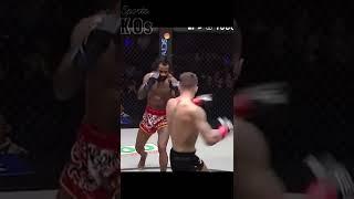 Spinning Hook Kick + Right Uppercut KO  TheNoDollar #shorts #boxing #ufc #mma #ytshorts