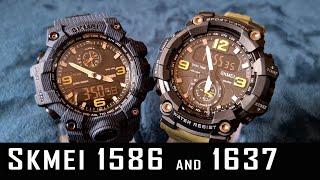 Skmei 1586 & 1637 analog-digital ?synchronized? time watch review+manual #288 #gedmislaguna #skmei