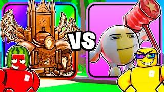 BEACH BALL TITAN vs Ultimate Clock In Toilet Tower Defense