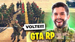 VOLTEI PRO EXÉRCITO E TROLLEI OS RECRUTAS NO GTA RP