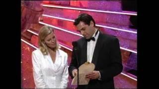 Barbara Hershey Wins Best Actress Mini Series - Golden Globes 1991