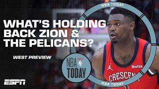 BIGGEST QUESTIONS for West Contenders  Pelicans Nuggets Lakers  NBA Today