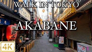 【 AKABANE 赤羽 】 Walk in Tokyo 東京 4K