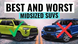 These Are The BEST & WORST Midsize SUVs To Buy Right Now