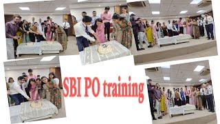 SBI PO training center alloted few video clips from training center️