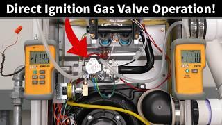 Gas Furnace Direct Ignition GAS VALVE OPERATION Pressures Voltage Tools LP Propane Natural Gas