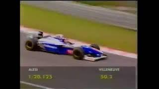 Jacques Villeneuve Rothmans Williams Renault V10 FW19  Pole Position  Belgian GP Qualifying Spa