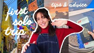 things I learned from my first solo trip - travel tips & advice