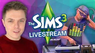 I made a professional singer in The Sims 3 - Livestream