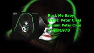 Peter Criss - Rock Me Baby Official Audio