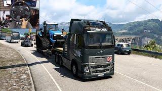 West Balkans - Euro Truck Simulator 2  Thrustmaster TX gameplay