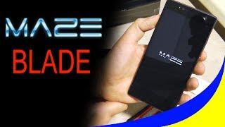 Maze Blade 4G Phablet - бюджетный стеклянный смартфон. Распаковка и краткий обзор