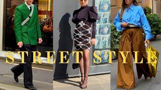 Street Style Inspiration from Milan Bold Chic & Unforgettable Outfits•Most Iconic Fashion Moments