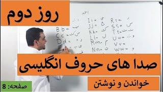 Learn English-Farsi Day 2  صداهای حروف انگلیسی انگلیسی - آموزش انگلیسی- روز دوم